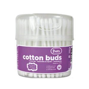 Pretty Cotton Buds 200 Pack RRP 99p CLEARANCE XL 59p or 2 for 1